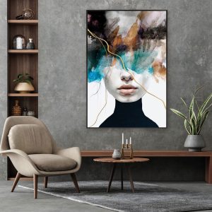 CUADRO MARCO NEGRO FOTO CRISTAL TEMPLADO 120*80 CM