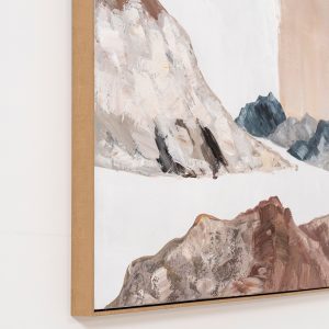 CUADRO OLEO 120*160 CM, MARCO MADERA