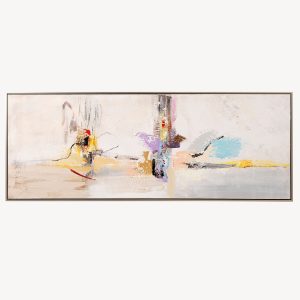 CUADRO OLEO 160*60*3.5 CM, CON MARCO MADERA